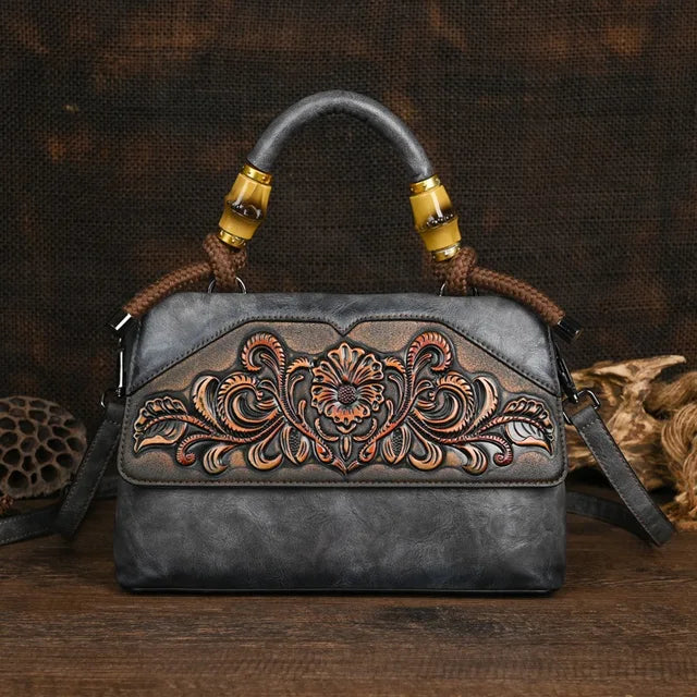 Empress Embossed Handbag