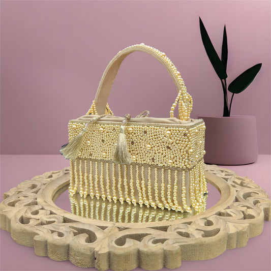 Moti Gold Bucket Bag