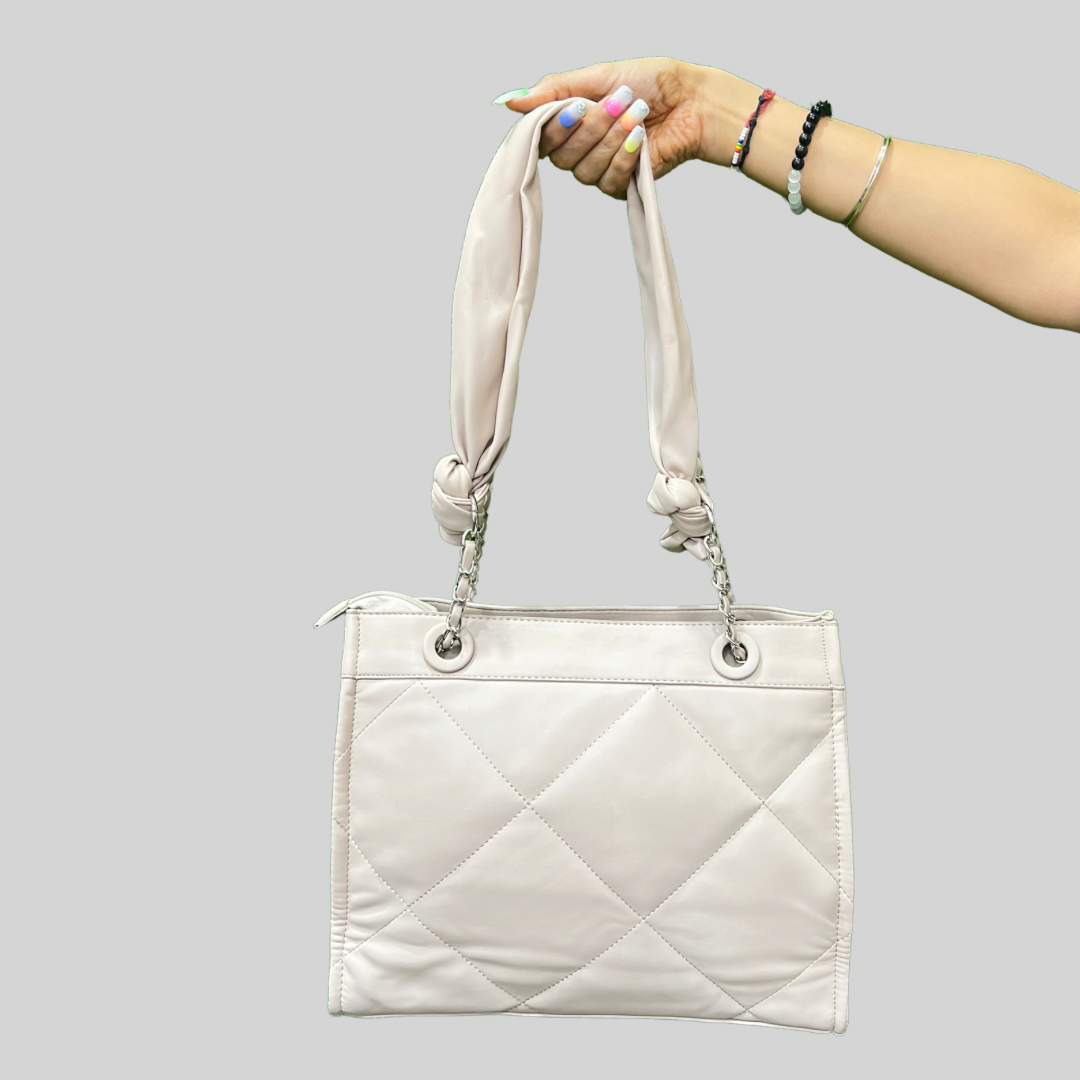 Soft Luxe Beige Tote