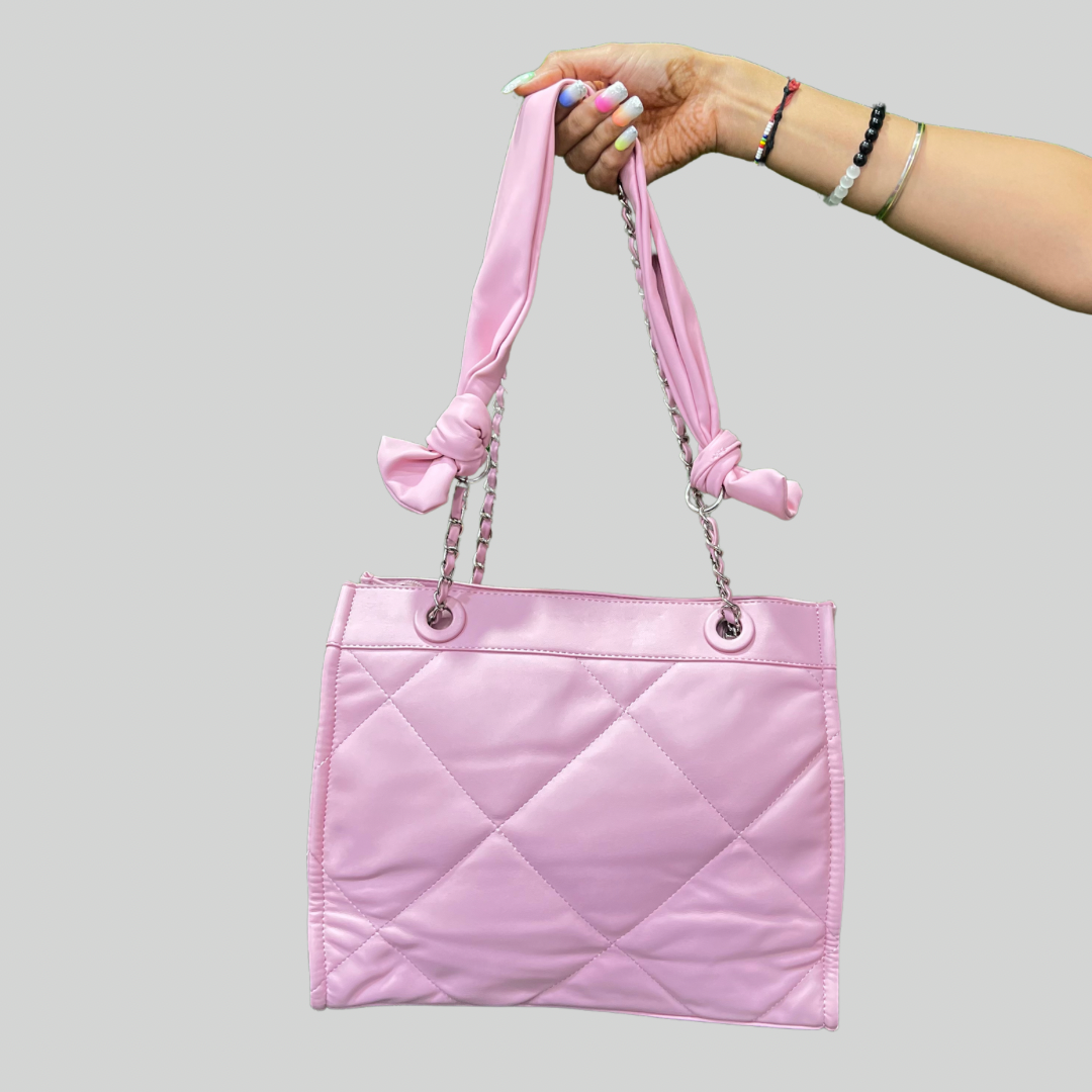 Soft Luxe Pink Tote