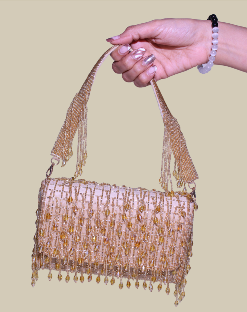 Chic Chex Gold Tassel Bag